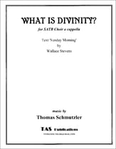 What is DIvinity? SATB choral sheet music cover